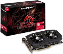 کارت گرافیک پاورکالر مدل Red Dragon Radeon RX 580 با حافظه 8 گیگابایت